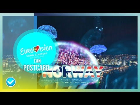 Postcard of Alexander Rybak (Eurovision Norway 2018) Fan Made