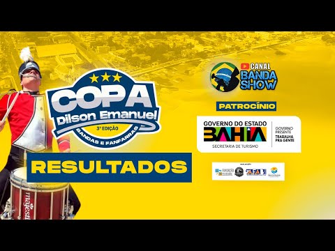 Resultados e Premiações da III Copa de Bandas e Fanfarras Dílson Emanuel  - AFAB - BA 2025