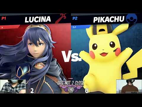 Scubbss (Lucina) vs. NadiA (Pikachu) - Winners Finals - GGs Not 2 Close Tho
