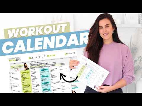 Calendario GRATIS de ejercicios de mayo