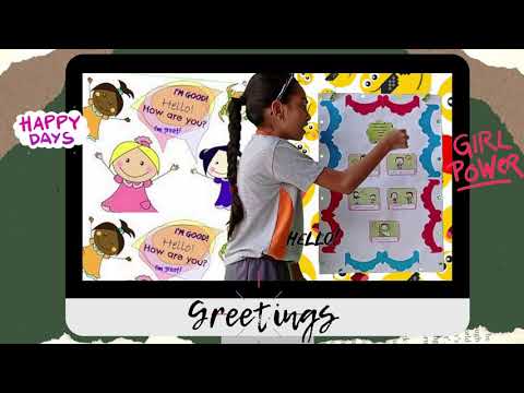 Isabelly trabalho de inglês Greetings