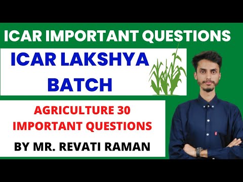 Agriculture lecture - 5,6 & 7 | Soil Conservation measures, Dry land Agriculture | Target ICAR/AFO