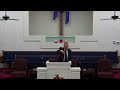 Pastor Marc Smith - am Service  1/28/24