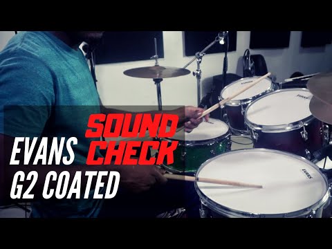 Evans G2 Coated Tom Drumhead Review | Sound Check