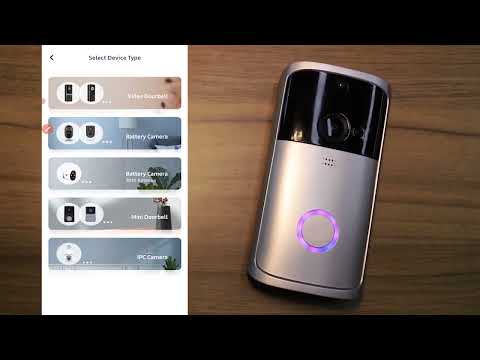VIDEO DOORBELL WITH BATTERYS AND CHIME - Image 2