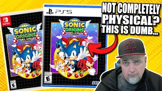 THIS IS DUMB! Sonic Origins Plus PHYSICAL Version NOT COMPLETELY PHYSICAL!?