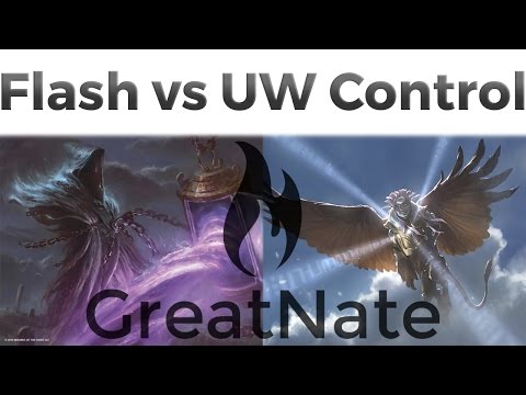 Jeskai Flash vs UW Control - Round 2 - Modern MTG