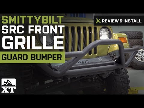 Jeep Wrangler Smittybilt SRC Front Grille Guard Bumper (1987-2006 YJ, TJ) Review & Install