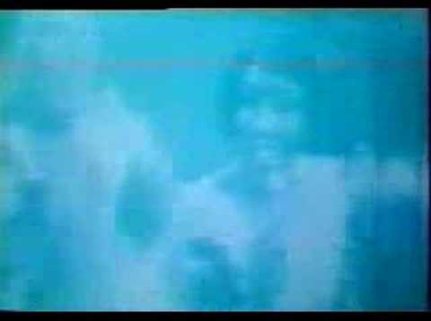1960s soul group and Billy Graham ad on tv (no sound)