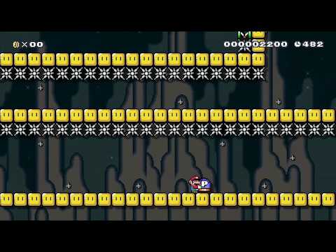 A Coin Will Choose Your Destiny! by Viicky_09 ~ World Record! - Super Mario Maker - No Commentary