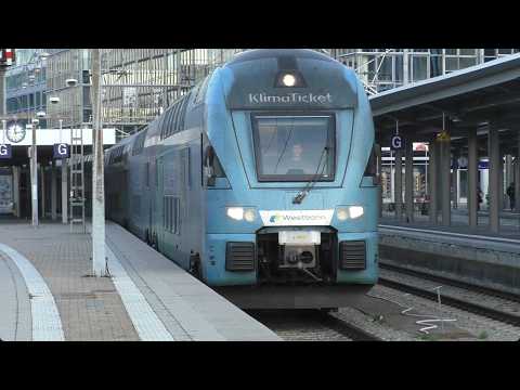 2 Austrian Trains in Germany: EuroCity + WestRail