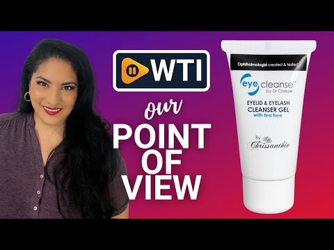Eyelid Cleanser 30ml with Tea Tree and Citrus Extracts – All-in-one eye makeup remover - WTI product video review