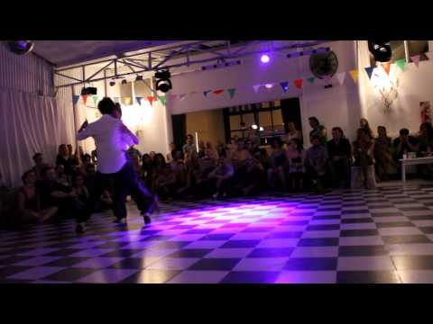  Serkan Gokcesu  and  Cecilia Garcia  are  dancing  to  a  tango  by  Carlos di Sarli