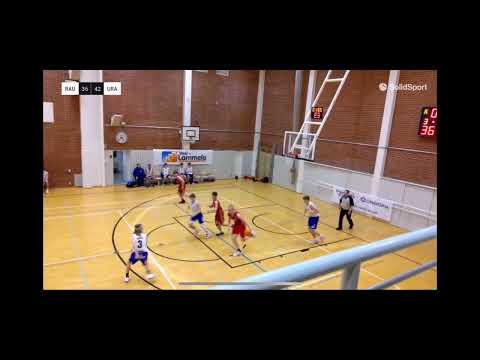 Viljami Vyyryläinen CAREER HIGH (36 pts)vs Rauma Basket