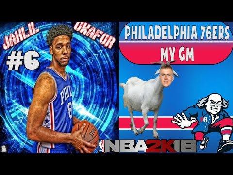 NBA 2K16 Philadelphia 76ers MY GM Ep. #6 - Trading For KrisGOD PorzinGOAT!!