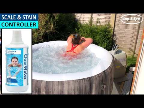 LAY-Z-SPA Scale and Stain Controller Liquid for Hot Tub keep your Water Cleaner
