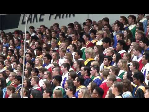 ILMEA - District 9 Senior Festival Chorus - Dereva Ni Mungu - Jake Runestad