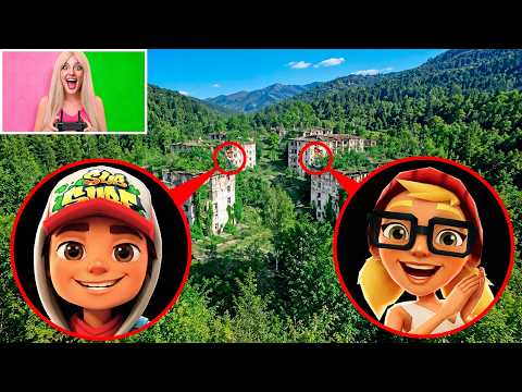 мой дрон снял SUBWAY SURFERS в Реальной Жизни!
