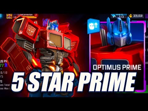 5 STAR OG PRIME RANK UP - Transformers: Forged To Fight