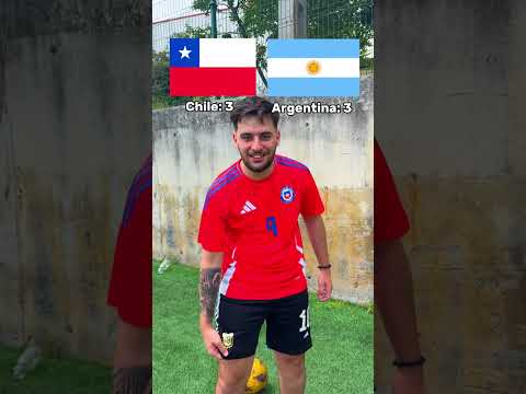Chile VS Argentina en FUTGOLF