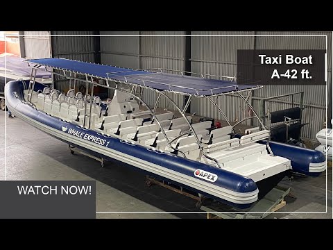 Taxi Boat - A 42 feet - Presentation