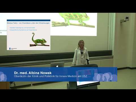 Albina Nowak: Symptome und Behandlung von Morbus Fabry