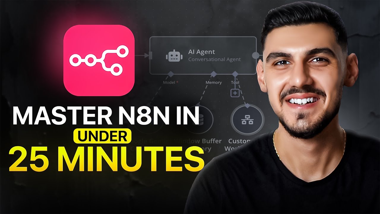 The ONLY video you need to MASTER N8N! (For beginners)
