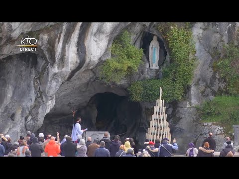 Chapelet du 4 avril 2022 à Lourdes