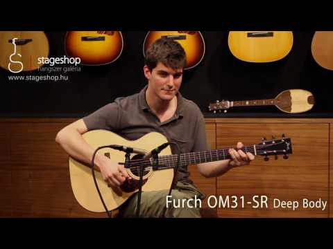 Furch OM31-SR Deep body played by Bálint Horváth in Stageshop
