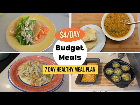 How I Ate for Just $4 a Day in Australia Budget Meal Challenge with Full Meal Plan & Recipes