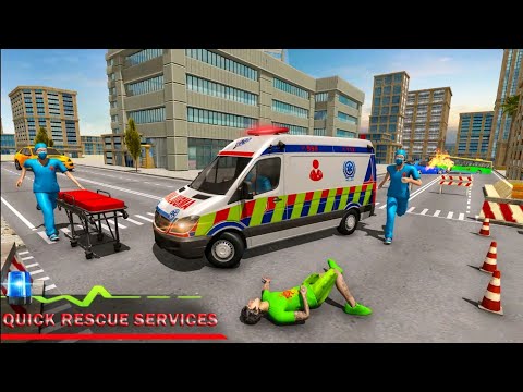 Ambulance Rescue City Driver 2021 - Emergency Hero Hospital Simulator - Android GamePlay