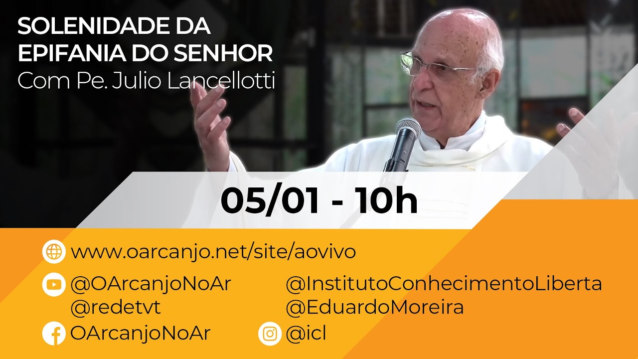 Solenidade da Epifania do Senhor com Pe. Julio Lancellotti - 05/01/2025