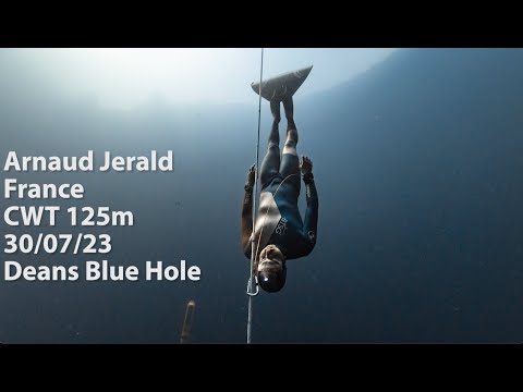 Vertical Blue 2023 - Arnaud Jerald 125m CWT monofin