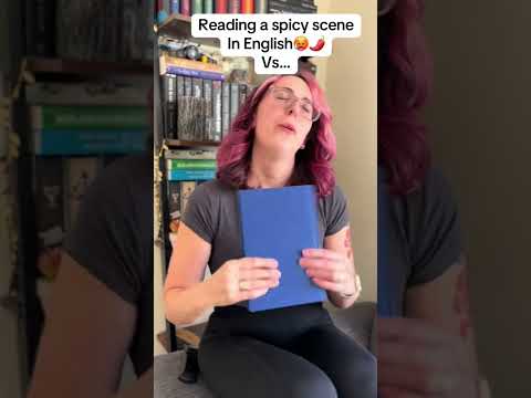 Spicy book scenes in English VS your native language 🥲 it’s a struggle! -#booktube  #romancebooks