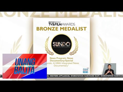 Unang News-Docu ng GMA Integrated News 360 na 'Sundo,' naka-bronze sa 2024 New York… UB