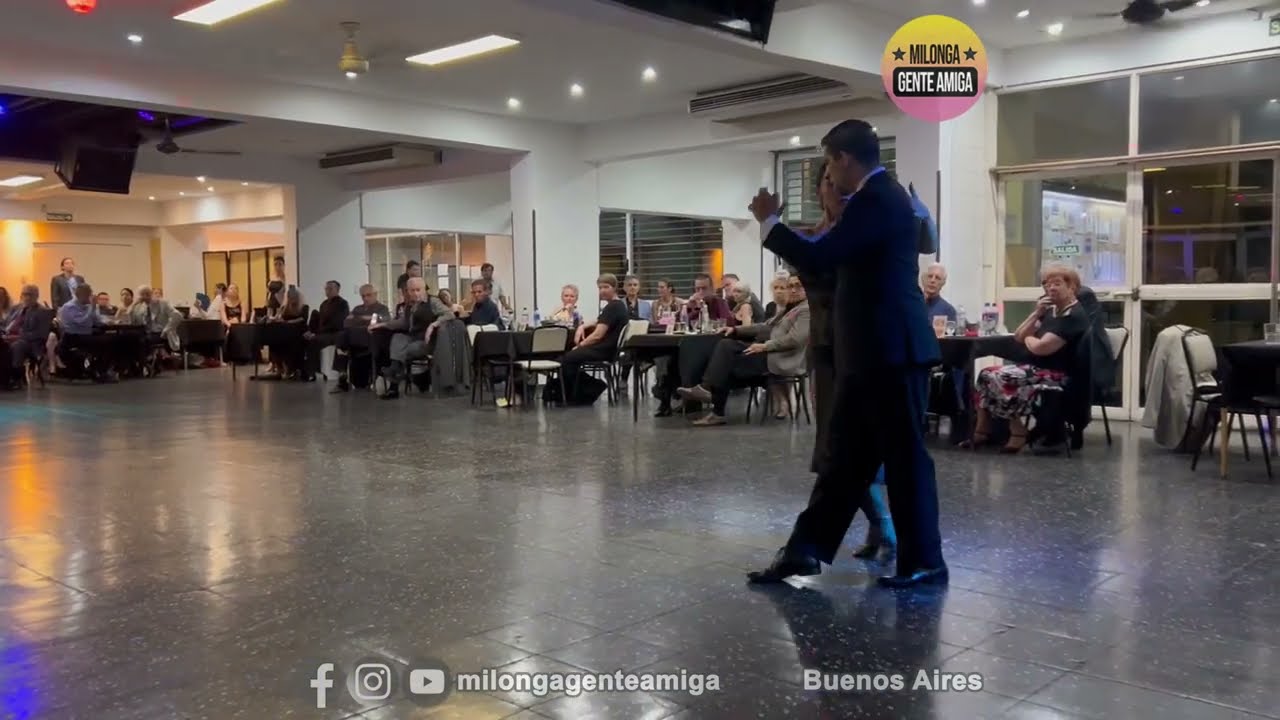 Joaquin Besga y Katherine Laiton  - Milonga Gente Amiga - 07/ABR/2024 (2/2)