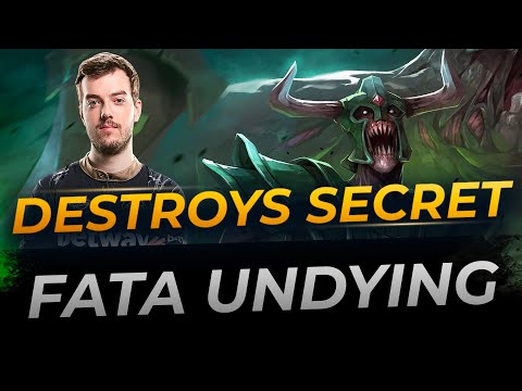 Undying by Fata destroys Secret | Full Gameplay Dota 2 Replay