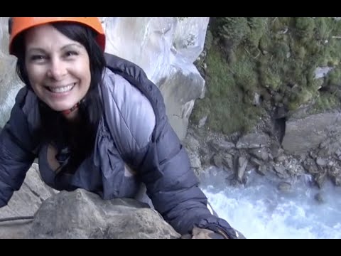 Via Ferreta dans les Alpes françaises