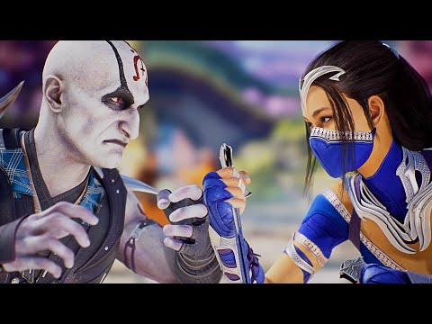 Kitana threatens Quan Chi to be banished (All Intro Dialogues Quan Chi Vs Kitana) - Mortal Kombat 1