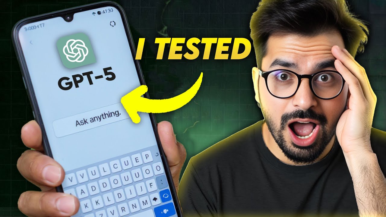 I tested the new ChatGPT-5! and it's INSANE