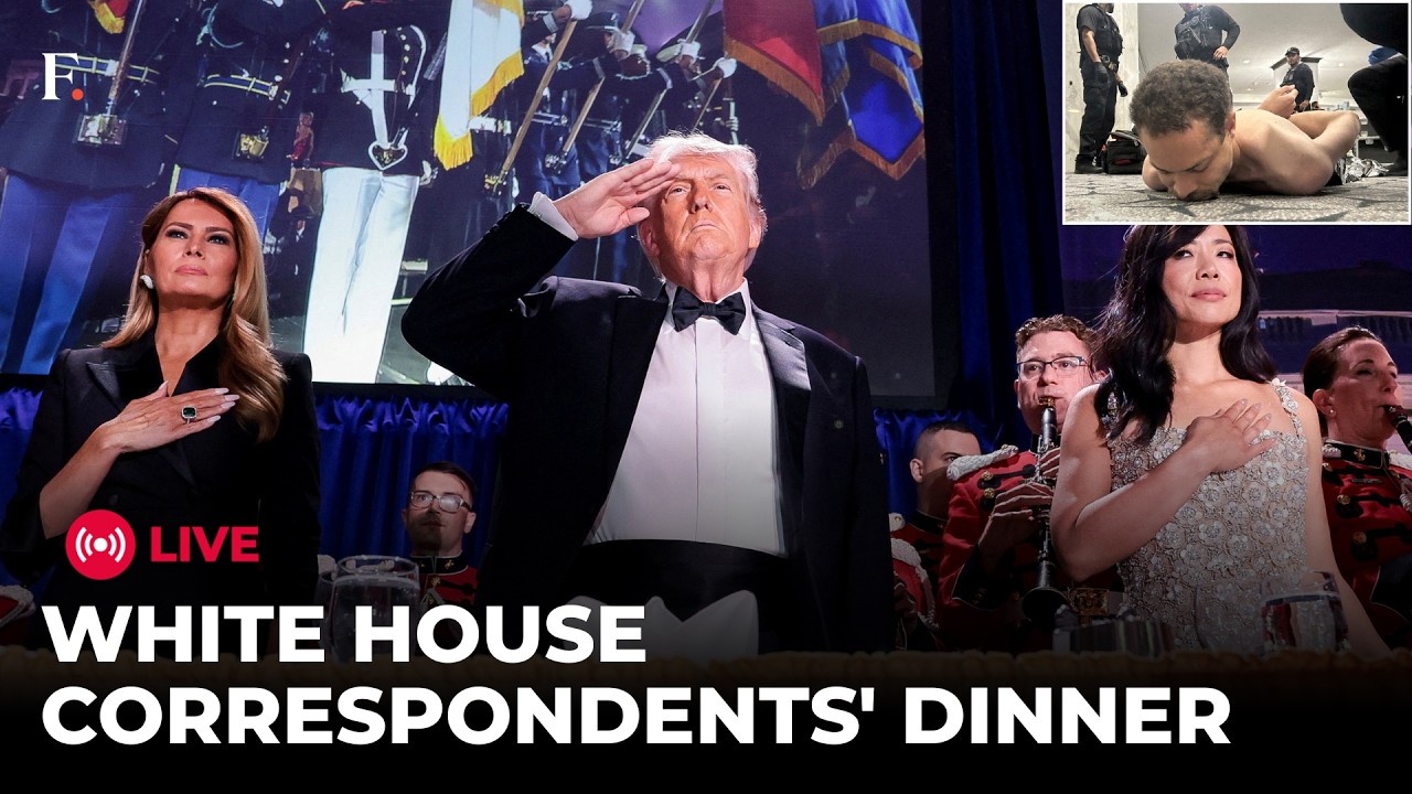 White House Correspondents' Dinner LIVE | Trump Speaks After Attack Disrupted April Event