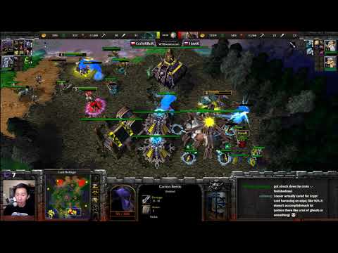 HawK (HU) vs TeRRoR (UD) - WarCraft 3 - DreamHack Open Winter Qualifier - WC3282