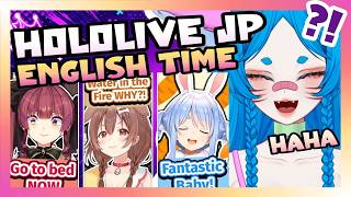 Hololive JP's Funniest English Attempts