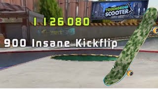 The Hardest Trick in Touchgrind Skate 2 - Over 1 million points