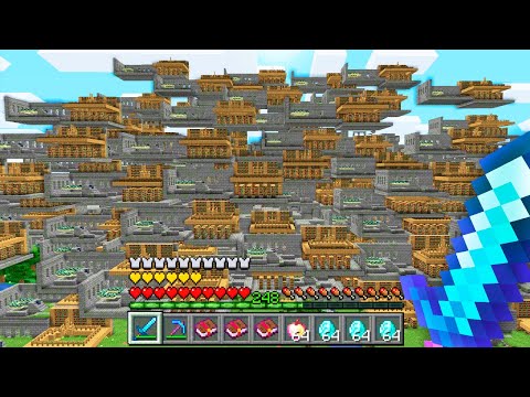Insane Minecraft UHC: 1,000,000 Strongholds Spawned!