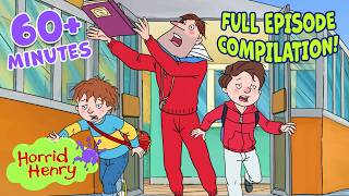 Henry Escapes From Soggy Sid | Season 4 Clip Compilation | Horrid Henry | 1 HOUR