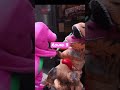 Round 3 Barney Beat Down T Rex