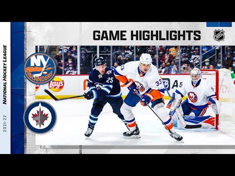 Islanders @ Jets 11/6/21 | NHL Highlights