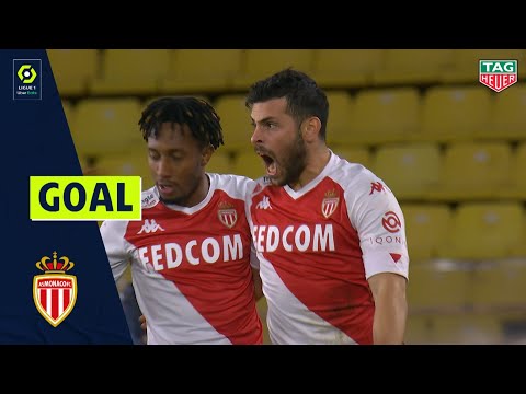 Goal Kevin VOLLAND (48' - AS MONACO) AS MONACO - AS SAINT-ÉTIENNE (2-2) 20/21