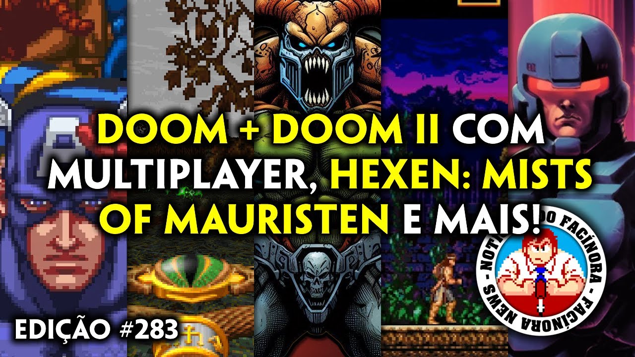 Doom + Doom II com multiplayer, Hexen com novo mod, Dark Ages com ...
